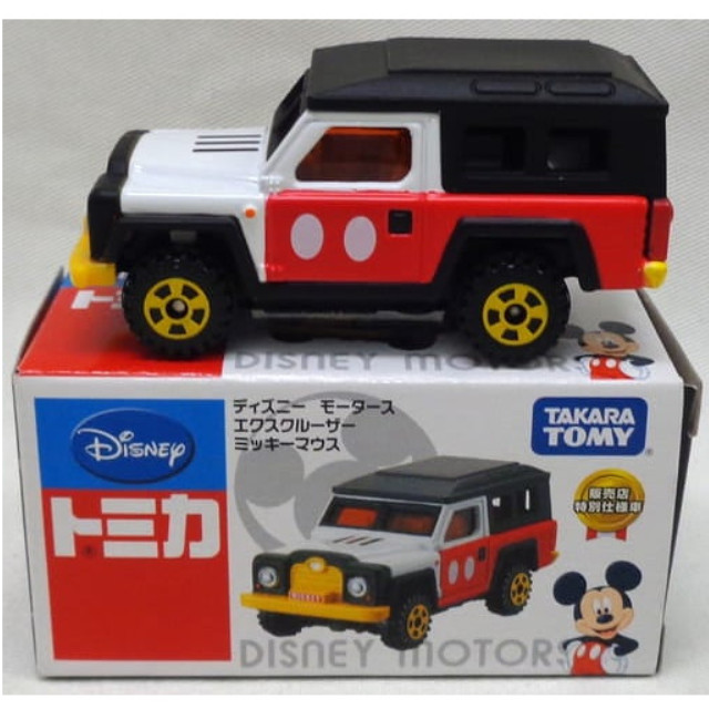 [MDL] エクスクルーザー ミッキーマウス(ブラック×ホワイト×レッド) 販売店特別仕様車 「トミカ ディズニーモータース」 完成品 ミニカー タカラトミー