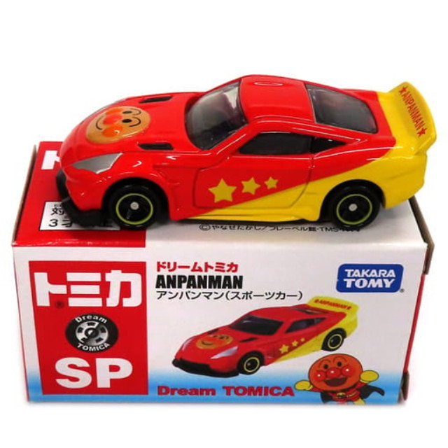 [MDL] アンパンマン スポーツカー(レッド×イエロー×ブラウン) 「ドリームトミカSP」 完成品 ミニカー タカラトミー