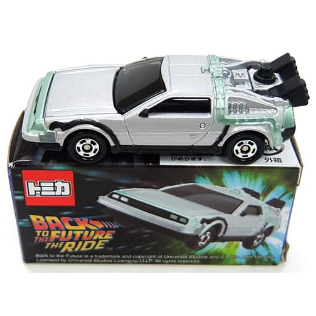 [MDL] デロリアン(シルバー) 「トミカ BACK TO THE FUTURE THE RIDE」 ユニバーサル・スタジオ・ジャパン限定 完成品 ミニカー タカラトミー