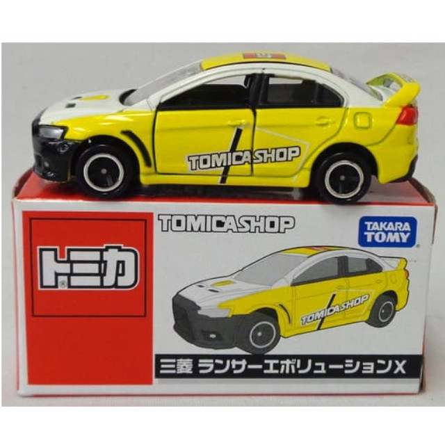 [MDL] 1/61 三菱 ランサーエボリューションX(イエロー×ホワイト)  「トミカ」 トミカショップ限定 完成品 ミニカー タカラトミー