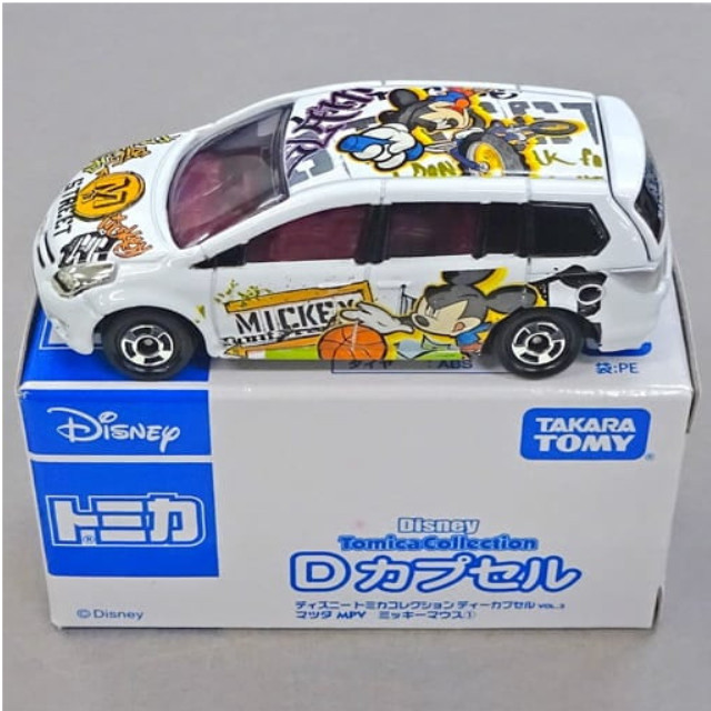 [MDL] (単品) 1/65 マツダ MPV ミッキーマウス1(ホワイト) 「ディズニートミカコレクション Dカプセル VOL.3」 完成品 ミニカー(770978) タカラトミー