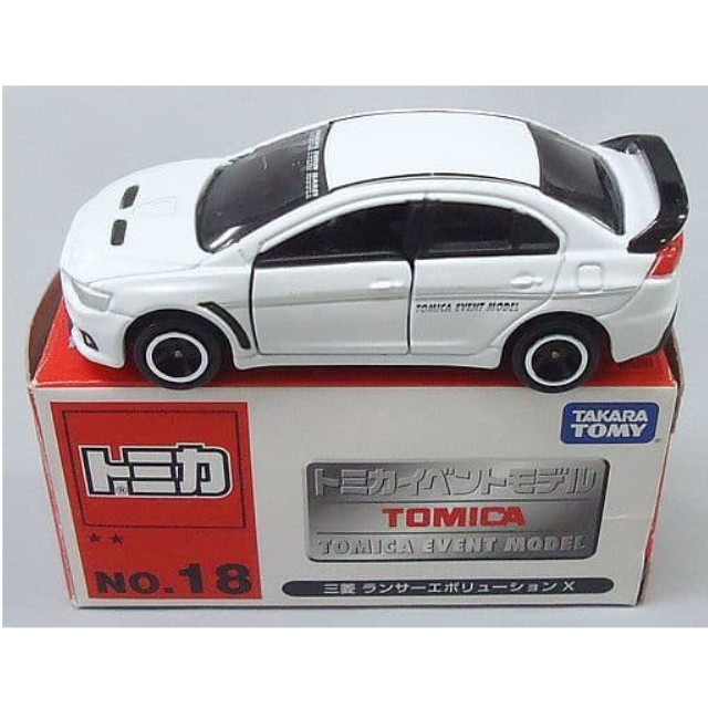 [MDL] 1/60 三菱 ランサー エボリューション X(ホワイト) 「トミカ イベントモデル No.18」 完成品 ミニカー タカラトミー