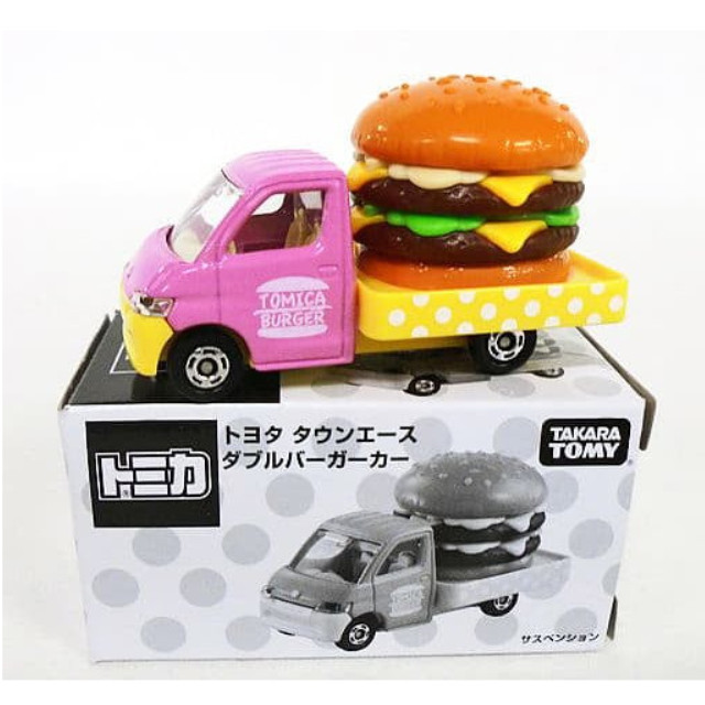 [MDL] 1/64 トヨタ タウンエース ダブルバーガーカー(ピンク×イエロー) 「トミカ」 2016年 マクドナルドキャンペーン品 完成品 ミニカー タカラトミー