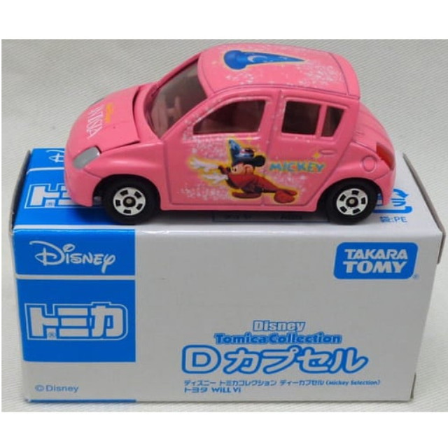 [MDL] (単品) 1/60 トヨタ WiLL Vi(ピンク) 「ディズニー トミカコレクション Dカプセル Mickey Selection」 完成品 ミニカー タカラトミー