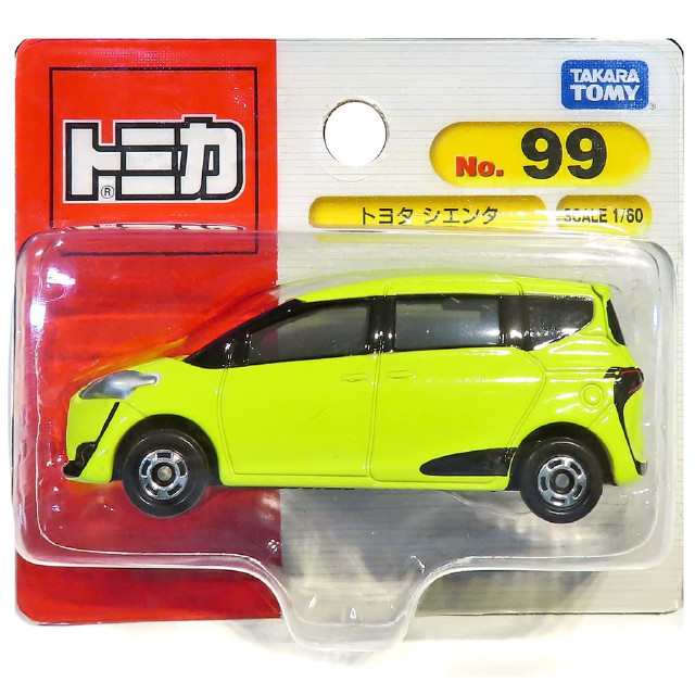 [MDL] 1/60 トヨタ シエンタ(イエロー) 「トミカ No.99」 完成品 ミニカー タカラトミー