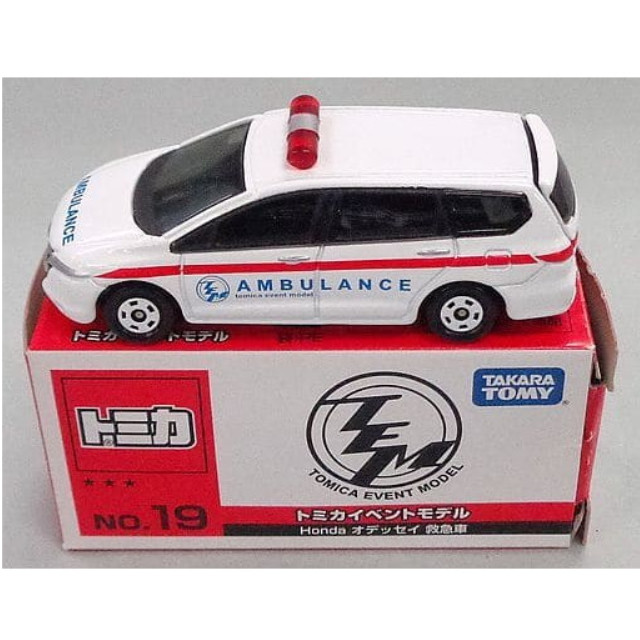 [MDL] 1/65 ホンダ オデッセイ 救急車(ホワイト×レッド) 「トミカ イベントモデル No.19」 完成品 ミニカー タカラトミー