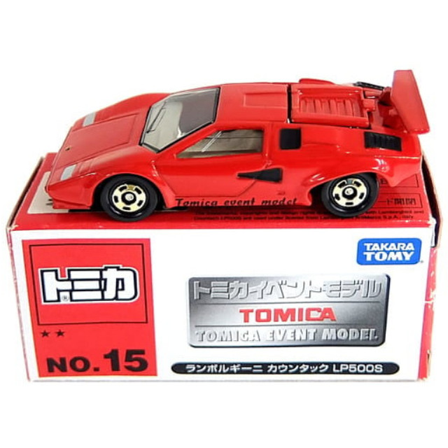 [MDL] 1/61 ランボルギーニ カウンタック LP500S(レッド/中国製) 「トミカ イベントモデル No.15」 完成品 ミニカー タカラトミー