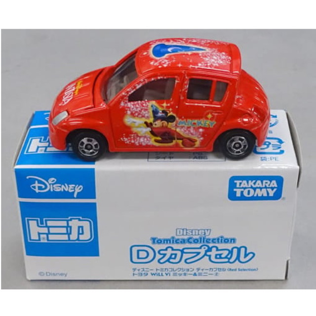 [MDL] (単品) 1/60 トヨタ WILL VI ミッキーマウス2(レッド) 「ディズニートミカコレクション Dカプセル Red Selection」 完成品 ミニカー(789031) タカラトミー