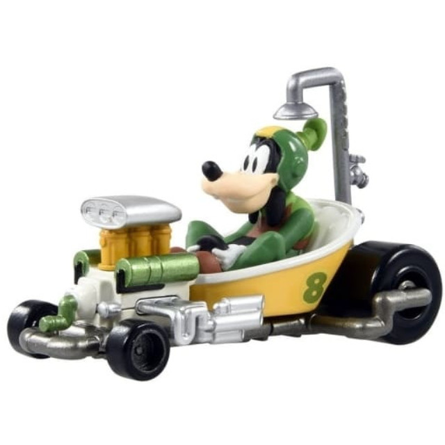[MDL] オフロー・ターボ グーフィー(イエロー×グリーン) 「トミカ ミッキーマウスとロードレーサーズ MRR-03」 完成品 ミニカー タカラトミー