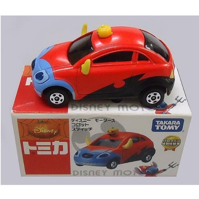 [MDL] (単品) コロット スティッチ ハロウィン特別仕様車(ブルー×レッド/中国製)  「トミカ ディズニーモータース」 完成品 ミニカー タカラトミー