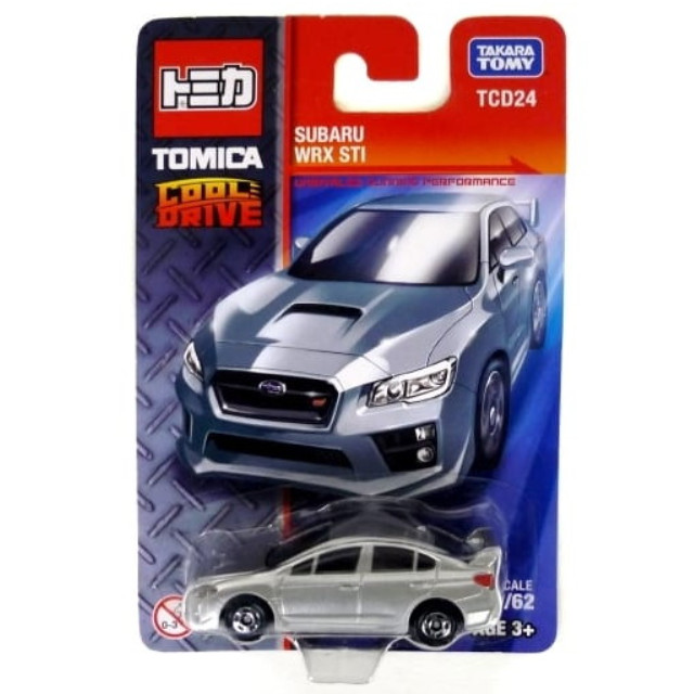[MDL] スバル WRX STI(シルバー) 「トミカ COOL DRIVE」 海外仕様 完成品 ミニカー(TCD24) タカラトミー
