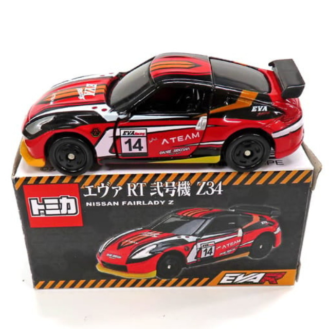[MDL] 1/57 エヴァ RT 弐号機 Z34 ニッサン フェアレディ Z #14(レッド×ホワイト×オレンジ) 「トミカ」 完成品 ミニカー タカラトミー
