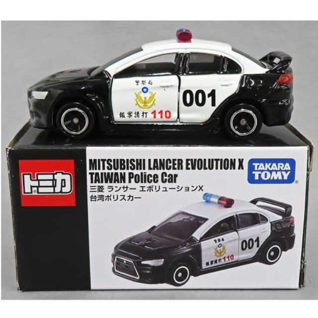 [MDL] 三菱 ランサー エボリューションX 台湾ポリスカー(ホワイト×ブラック) 「トミカ」 完成品 ミニカー タカラトミー