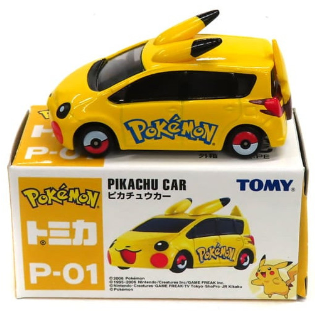 [MDL] (単品) ピカチュウカー(イエロー/中国製) 「ポケモン トミカ P-01」 完成品 ミニカー(742432) タカラトミー