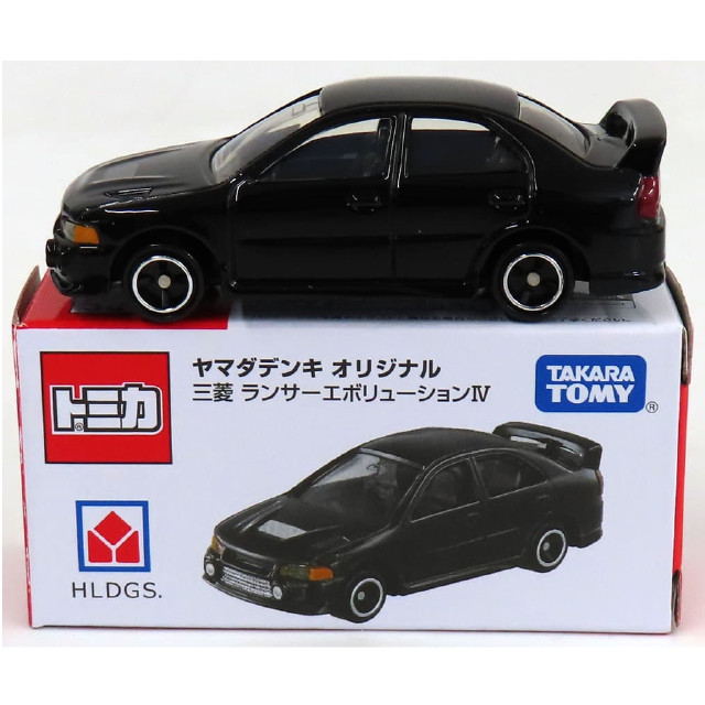 [MDL] 1/59 三菱 ランサーエボリューションIV(ブラック) 「トミカ」 ヤマダデンキ オリジナル 完成品 ミニカー タカラトミー