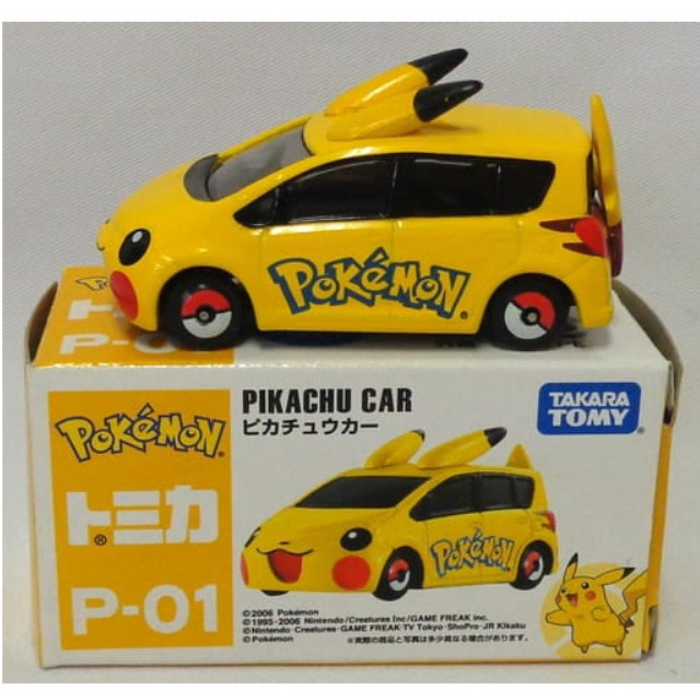 [MDL] ピカチュウカー(イエロー) 「ポケモントミカ P-01」 完成品 ミニカー タカラトミー