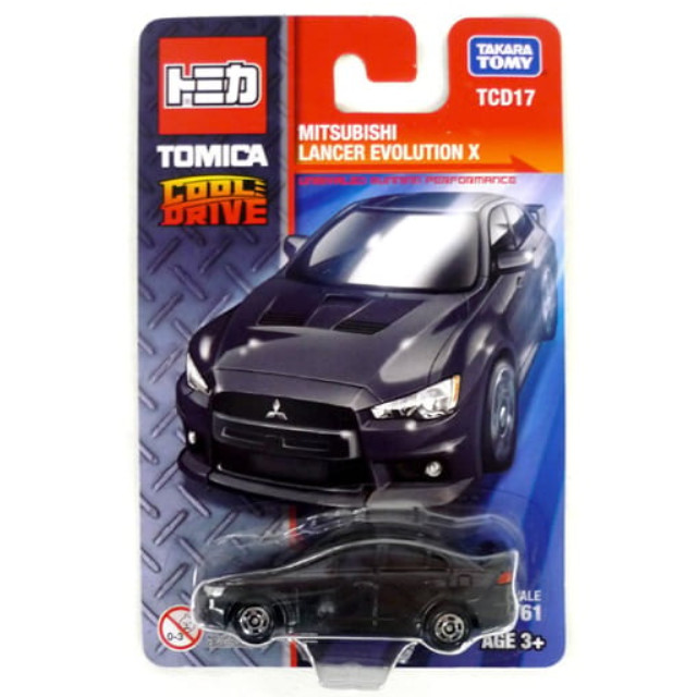 [MDL] ミツビシ ランサー エボX(ブラック) 「トミカ COOL DRIVE」 海外仕様 完成品 ミニカー(TCD17) タカラトミー