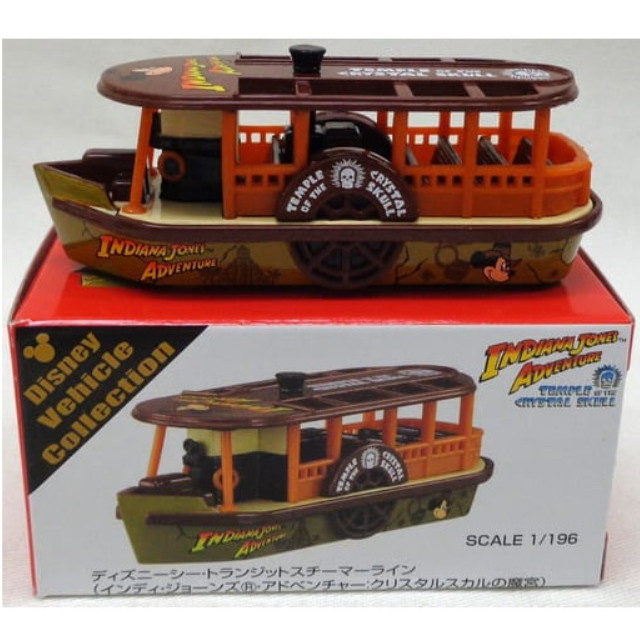 [MDL] 1/196 ディズニーシー・トランジットスチーマーライン インディ・ジョーンズ ・アドベンチャー クリスタルスカルの魔宮(ブラウン) 「トミカ ディズニービークルコレクション」 東京ディズニーリゾート限定 完成品 ミニカー タカラトミー