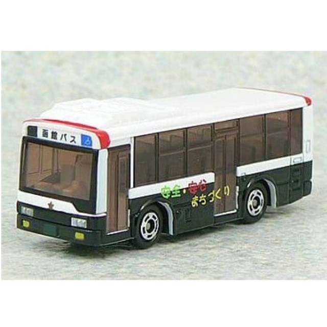 [MDL] 函館バス 交通安全ラッピングバス パトカーバス(ホワイト×ブラック) 「トイズドリームプロジェクト はたらくトミカコレクション2」 完成品 ミニカー タカラトミー