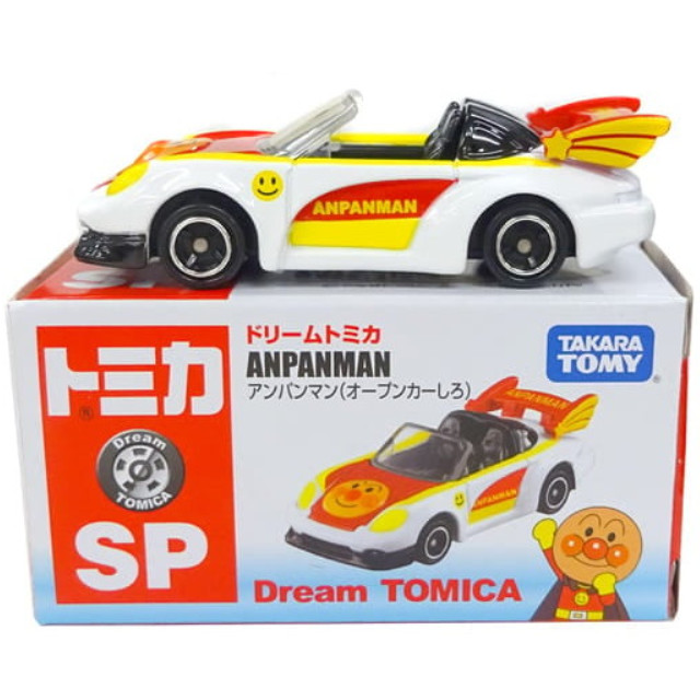 [MDL] アンパンマン オープンカー(ホワイト×レッド×イエロー) 「ドリームトミカSP」 完成品 ミニカー タカラトミー