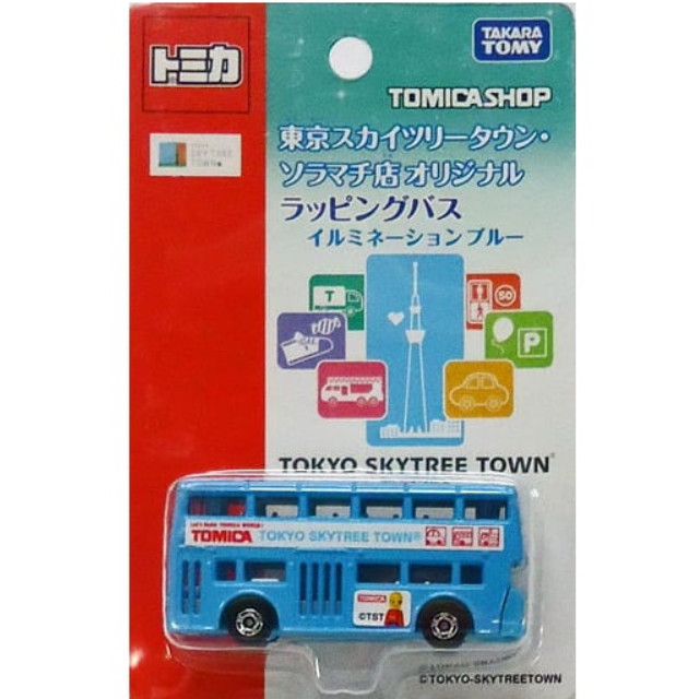 [MDL] 1/130 ラッピングバス(イルミネーションブルー) 「トミカ」 トミカショップ 東京スカイツリータウン・ソラマチ店オリジナル 完成品 ミニカー タカラトミー