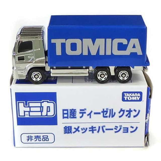 [MDL] 日産ディーゼル クオン 銀メッキバージョン(シルバー×ブルー) 「トミカ」 トミカ博2014 アトラクション景品 完成品 ミニカー タカラトミー