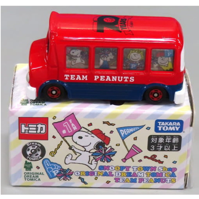 [MDL] TEAM PEANUTS(レッド×ブルー) 「ドリームトミカ」 スヌーピータウンショップオリジナル 完成品 ミニカー タカラトミー