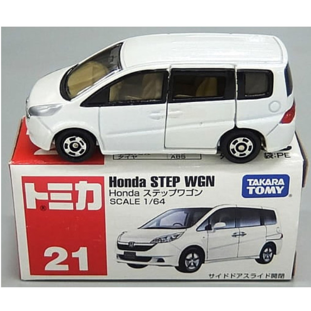 [MDL] 1/64 Honda ステップワゴン(ホワイト/ベトナム製/赤箱) 「トミカ No.21」 完成品 ミニカー タカラトミー