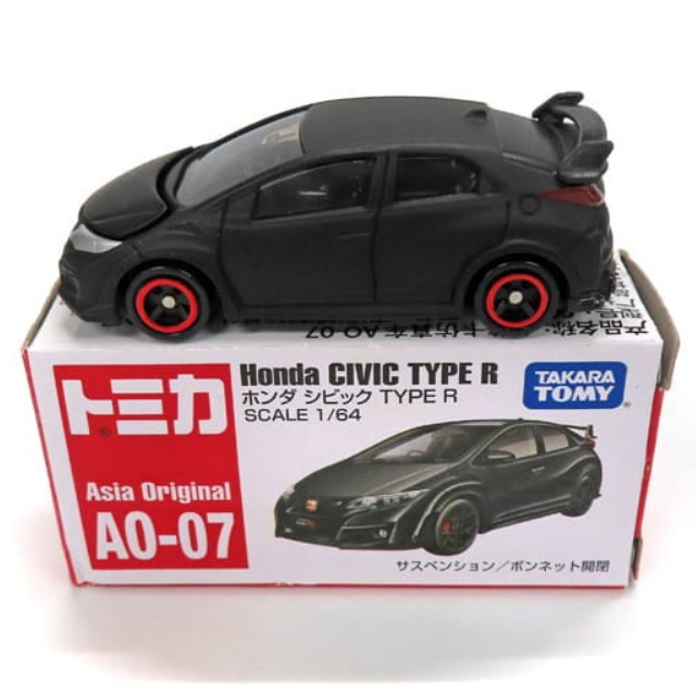 [MDL] 1/64 ホンダ シビック TYPE R(ブラック) 「トミカ A0-07」 香港限定 完成品 ミニカー タカラトミー