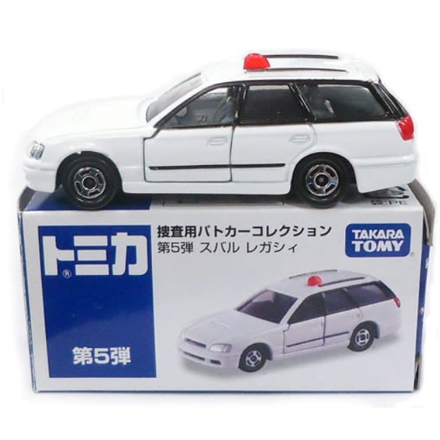 [MDL] 1/60 スバル レガシィ(ホワイト) 「トミカ 捜査用パトカーコレクション 第5弾」 完成品 ミニカー タカラトミー