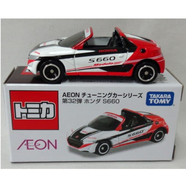 [MDL] 1/56 ホンダ S660(ホワイト×レッド) 「トミカ AEON チューニングカーシリーズ 第32弾」 イオン限定 完成品 ミニカー タカラトミー