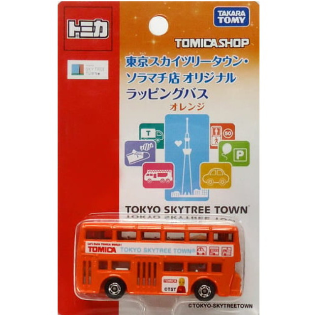 [MDL] 1/130 ラッピングバス(オレンジ) 「トミカ」 トミカショップ 東京スカイツリータウン・ソラマチ店オリジナル 完成品 ミニカー タカラトミー
