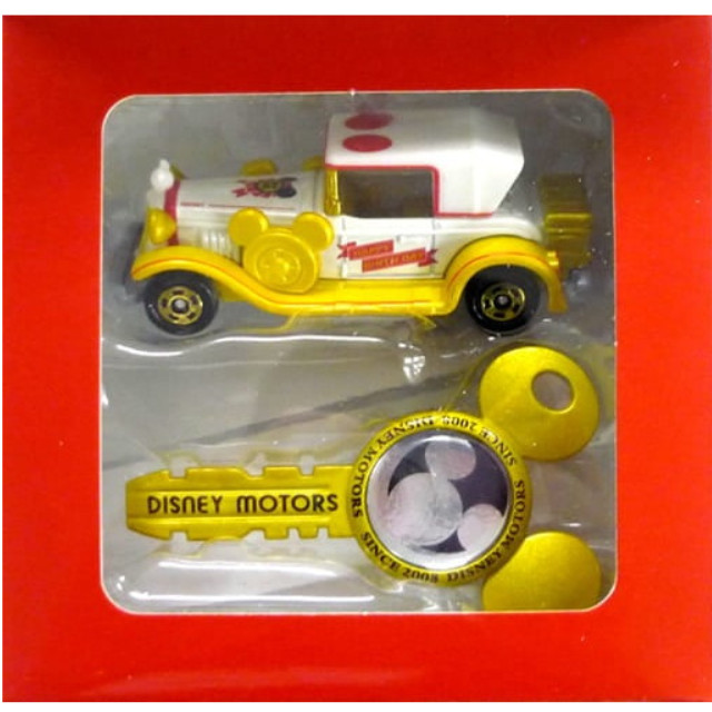 [MDL] ドリームスタークラシック ミッキーマウス バースデイエディション(ホワイト×ゴールド) 「トミカ ディズニーモータース」 販売店特別仕様 完成品 ミニカー タカラトミー