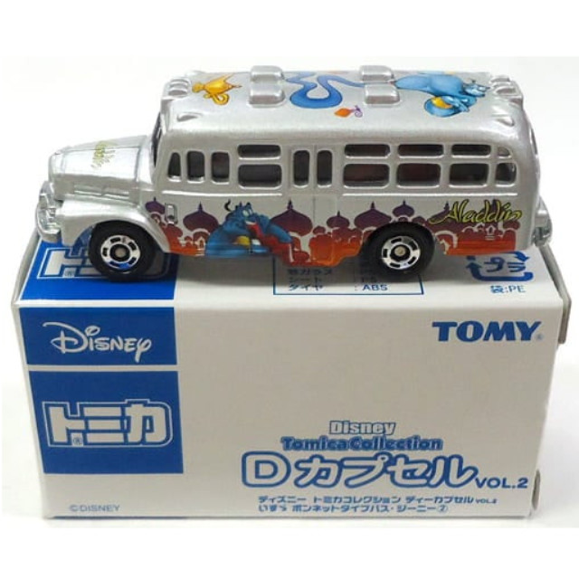 [MDL] (単品) 1/110 いすず ボンネットタイプバス ジーニー2(シルバー) 「ディズニートミカコレクション Dカプセル VOL.2」 完成品 ミニカー タカラトミー