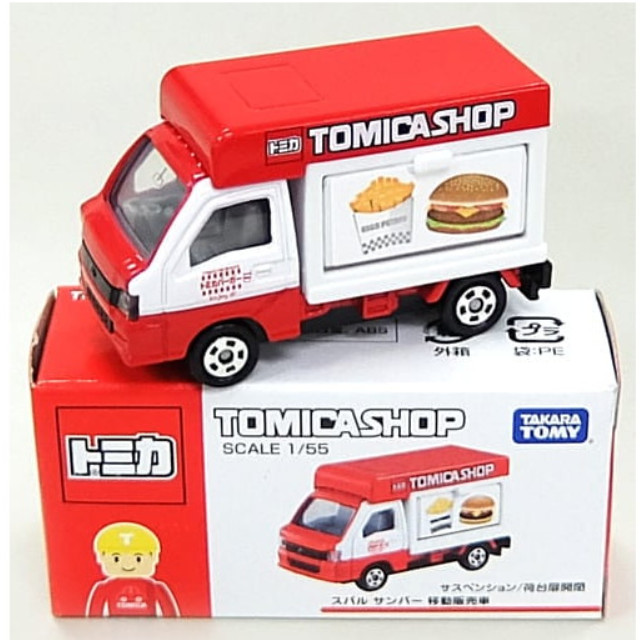 [MDL] 1/55 スバル サンバー 移動販売車(レッド×ホワイト) 「トミカ」 トミカショップ限定 完成品 ミニカー タカラトミー