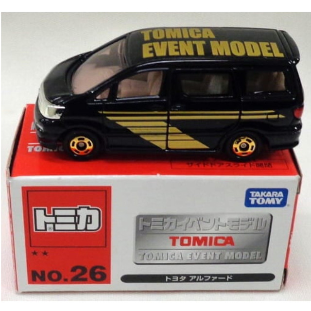 [MDL] 1/65 トヨタ アルファード(ブラック×ゴールド/ベトナム製) 「トミカ イベントモデル No.26」 完成品 ミニカー タカラトミー