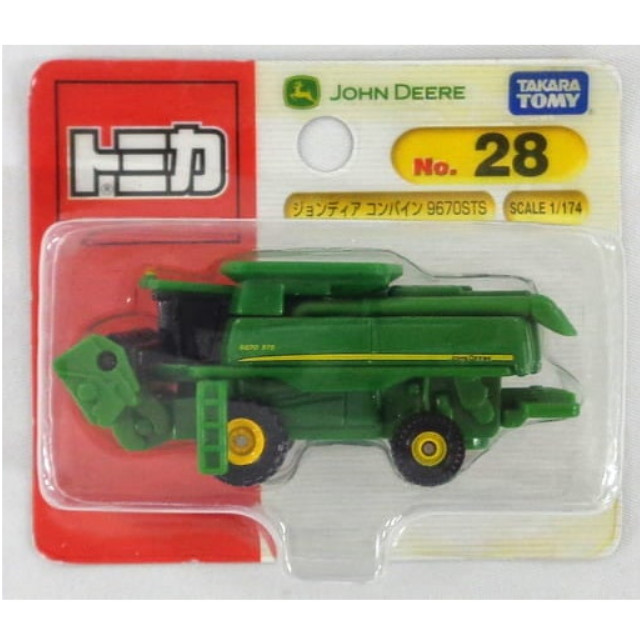 [MDL] 1/174 ジョンディア コンバイン 9670 STS(グリーン) 「トミカ No.28」 完成品 ミニカー タカラトミー