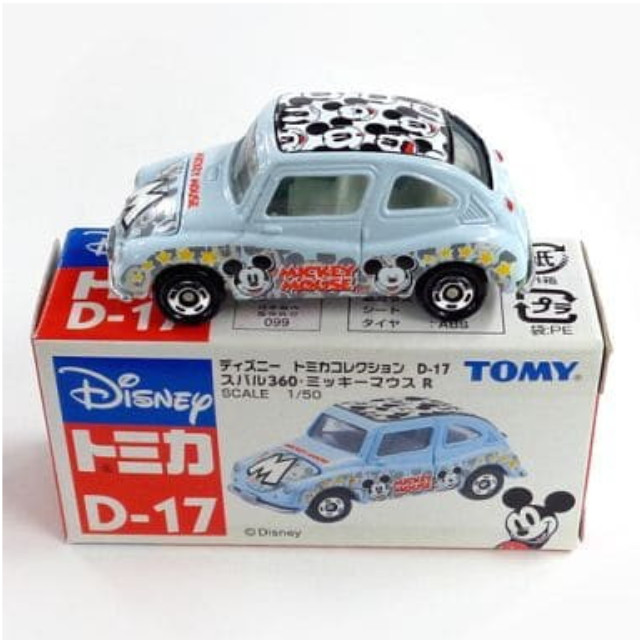 [MDL] 1/50 スバル360・ミッキーマウスR(ライトブルー) 「ディズニー トミカコレクション D-17」 完成品 ミニカー タカラトミー