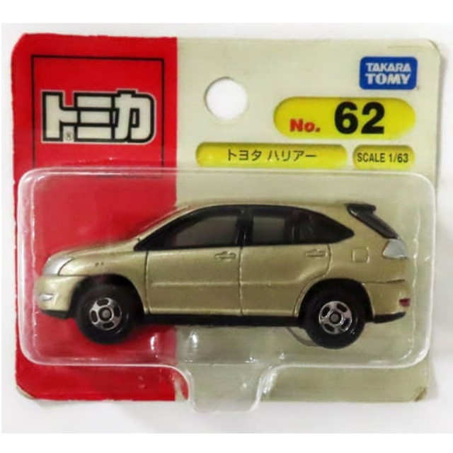 [MDL] 1/63 トヨタ ハリアー(シャンパンゴールド/ブリスター/中国製) 「トミカ No.62」 完成品 ミニカー タカラトミー