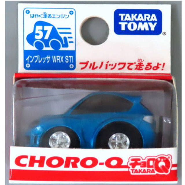 [MDL] チョロQ スバル インプレッサ WRX STI(ブルー) シリーズNo.57 完成品 ミニカー タカラトミー