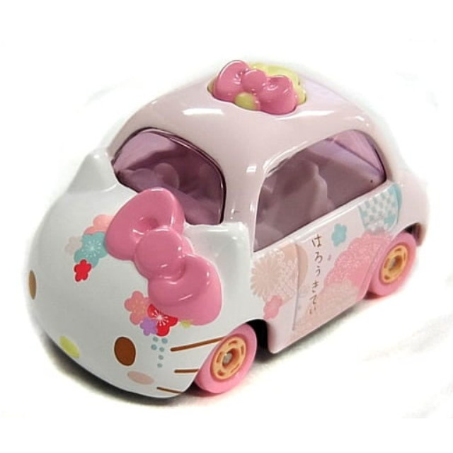 [MDL] (単品) ハローキティ(ホワイト×ピンク) 「ドリームトミカ はろうきてぃ これくしょん」 完成品 ミニカー タカラトミー