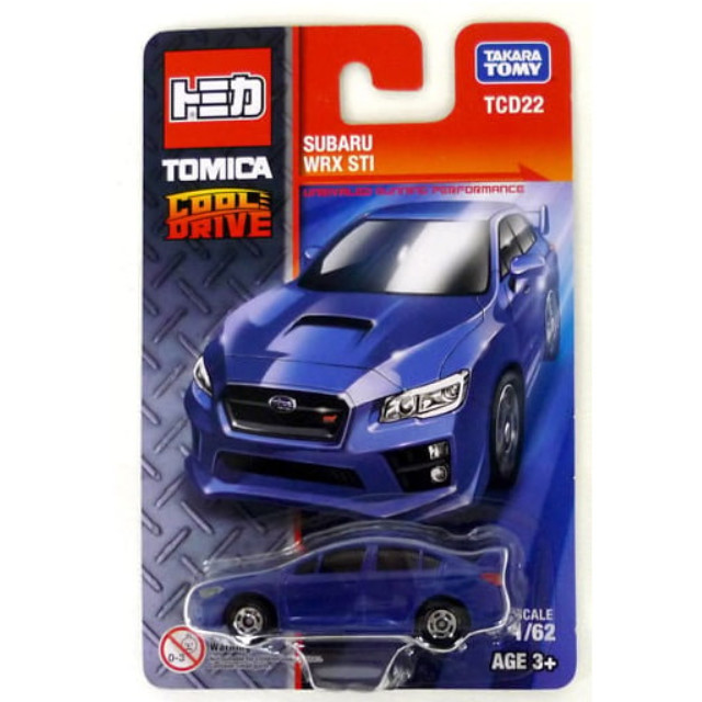 [MDL] (単品) スバル WRX STI(ブルー) 「トミカ COOL DRIVE」 海外仕様 完成品 ミニカー(TCD22) タカラトミー