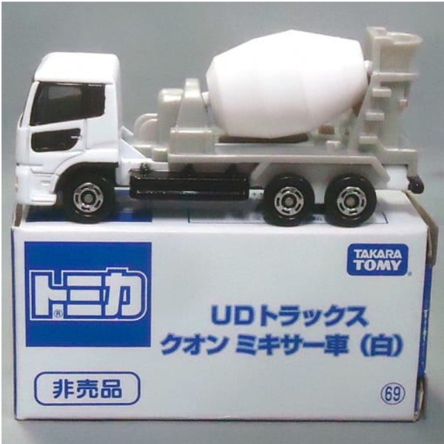[MDL] 日産ディーゼル UDトラックス クオン ミキサー車(ホワイト×グレー) 「トミカ」 トミカ博限定 完成品 ミニカー タカラトミー