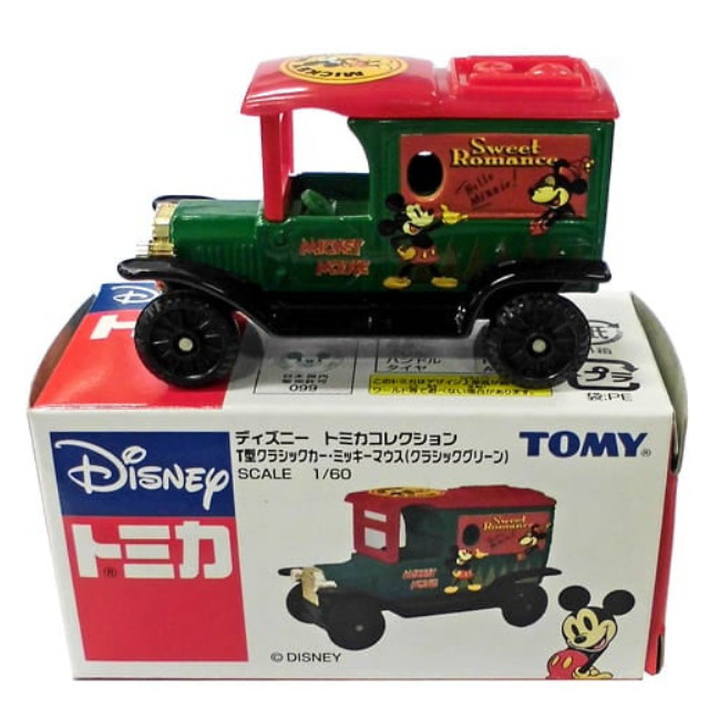 [MDL] 1/60 T型クラシックカー・ミッキーマウス(クラシックグリーン) 「ディズニー トミカコレクション」 完成品 ミニカー タカラトミー