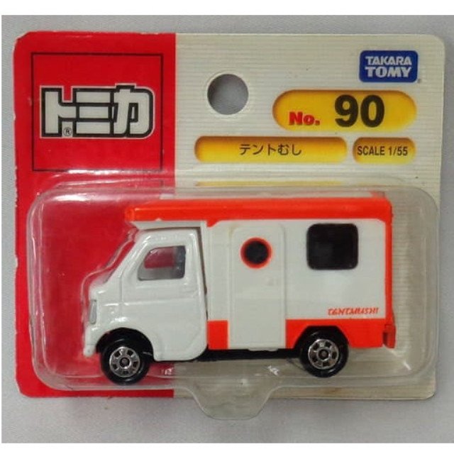 [MDL] 1/55 テントむし(ホワイト×オレンジ) 「トミカ No.90」 完成品 ミニカー タカラトミー