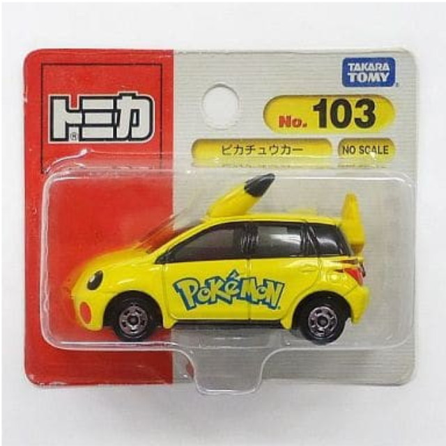 [MDL] ピカチュウカー(イエロー/ベトナム製/タカラトミー) 「ポケットモンスター」 トミカNo.103 完成品 ミニカー タカラトミー