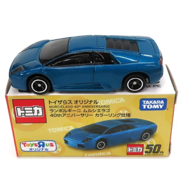 [MDL] ランボルギーニムルシエラゴ 40thアニバーサリーカラーリング仕様(メタリックブルー) 「トミカ」 トイザらスオリジナル 完成品 ミニカー タカラトミー
