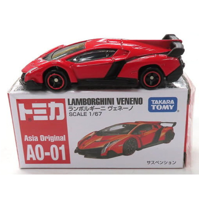 [MDL] 1/67 ランボルギーニ ヴェネーノ(レッド) 「トミカ AO-01」 アジア限定 完成品 ミニカー タカラトミー