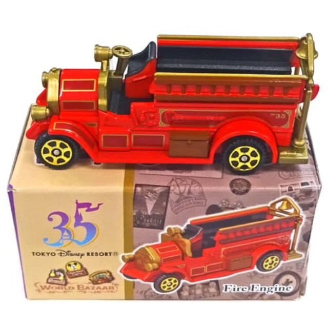 [MDL] ファイアエンジン 東京ディズニーリゾート35周年記念ver.(レッド×ゴールド) 「トミカ アニバーサリーコレクション」 東京ディズニーリゾート限定 完成品 ミニカー タカラトミー