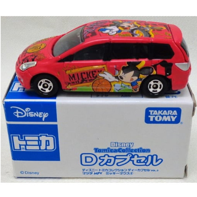 [MDL] (単品) 1/64 マツダ MPV ミッキーマウス2(ピンク) 「ディズニー トミカコレクション Dカプセル VOL.3」 完成品 ミニカー タカラトミー